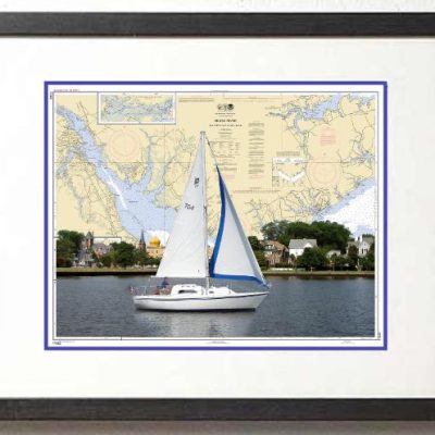 Boat Chart Art